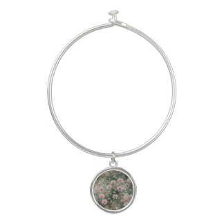 Pretty Wildflowers Bangle Bracelet