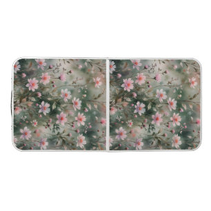 Pretty Wildflowers Beer Pong Table