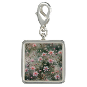 Pretty Wildflowers Charm