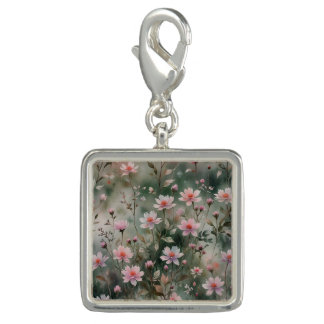 Pretty Wildflowers Charm