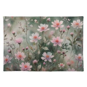 Pretty Wildflowers Cloth Placemat