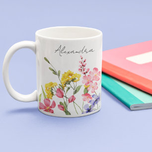 Pretty Wildflowers  Coffee Mug