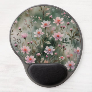 Pretty Wildflowers Gel Mouse Pad