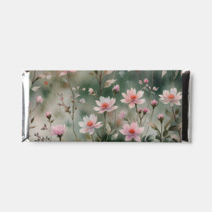 Pretty Wildflowers Hershey Bar Favors