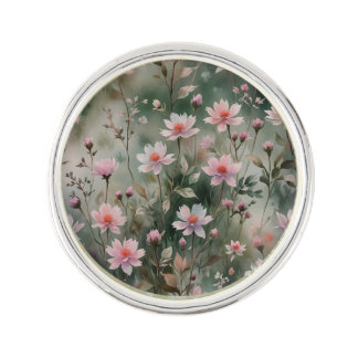 Pretty Wildflowers Lapel Pin