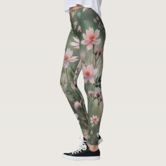 Pretty Wildflowers Leggings