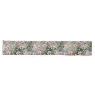 Pretty Wildflowers Long Table Runner