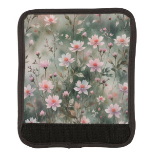 Pretty Wildflowers Luggage Handle Wrap