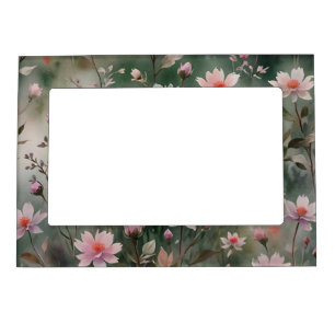 Pretty Wildflowers Magnetic Frame