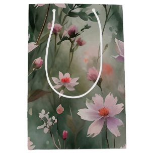 Pretty Wildflowers Medium Gift Bag