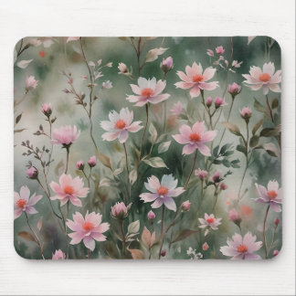 Pretty Wildflowers Mouse Pad