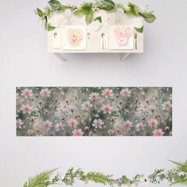 Pretty Wildflowers Outdoor Rug (Insitu (Wedding 2))
