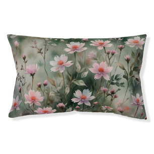 Pretty Wildflowers Pet Bed