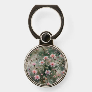 Pretty Wildflowers Phone Ring Stand