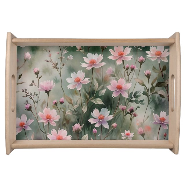 Pretty Wildflowers Serving Tray (Front)