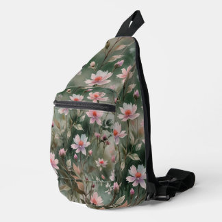 Pretty Wildflowers Sling Bag