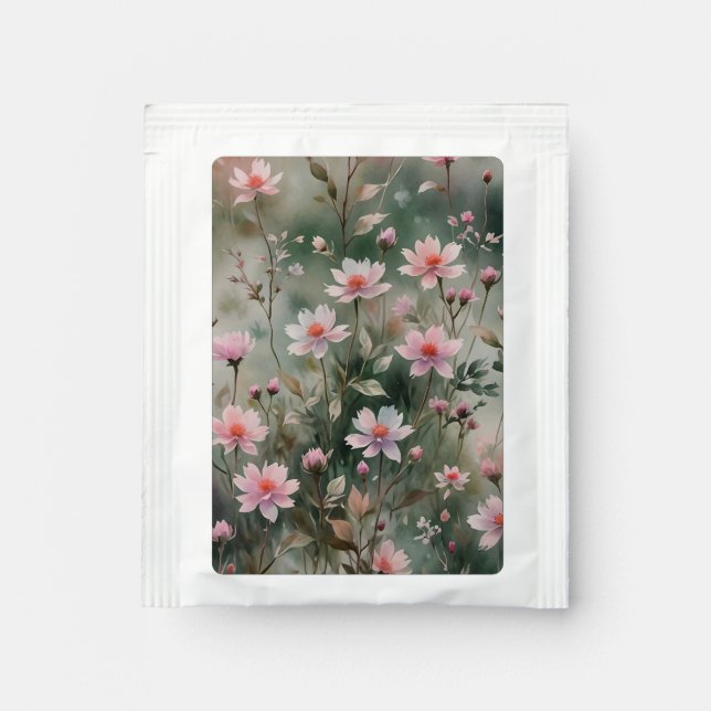 Pretty Wildflowers Tea Bag Drink Mix (Front)