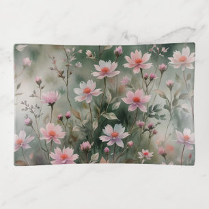 Pretty Wildflowers Trinket Tray