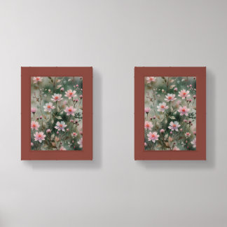 Pretty Wildflowers Wall Art Sets