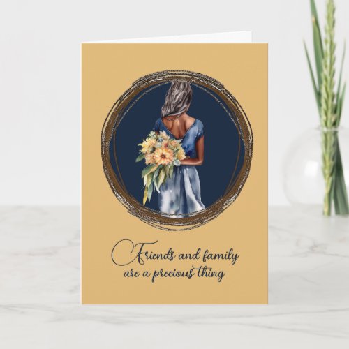 Pretty Will you be my Bridesmaid Card