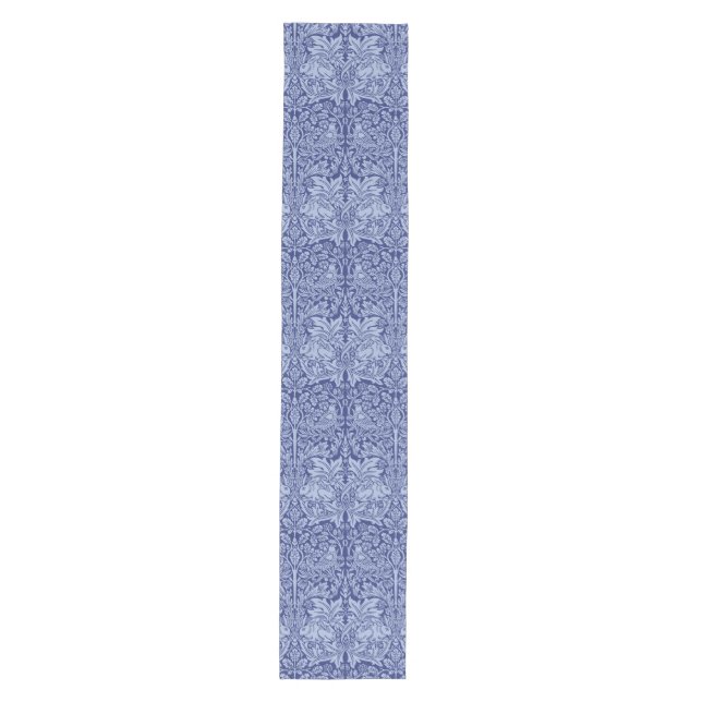 Pretty William Morris "Brother Rabbit" Chintz Medium Table Runner (Front)