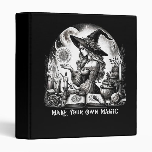 Pretty Witch Apothecary Make Your Own Magic 3 Ring Binder