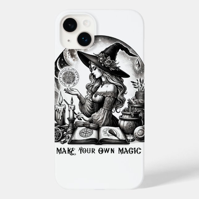 Pretty Witch Apothecary Make Your Own Magic Case-Mate iPhone Case (Back)