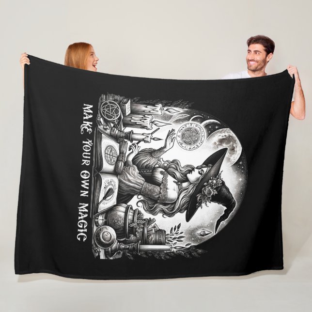 Pretty Witch Apothecary Make Your Own Magic Fleece Blanket (In Situ)