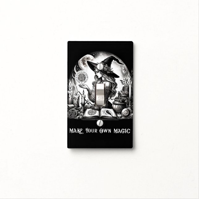 Pretty Witch Apothecary Make Your Own Magic Light Switch Cover (In Situ)