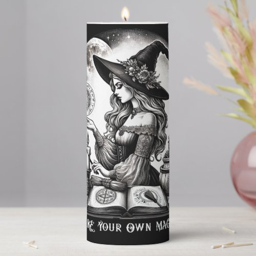 Pretty Witch Apothecary Make Your Own Magic Pillar Candle