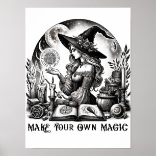 Pretty Witch Apothecary Make Your Own Magic Poster