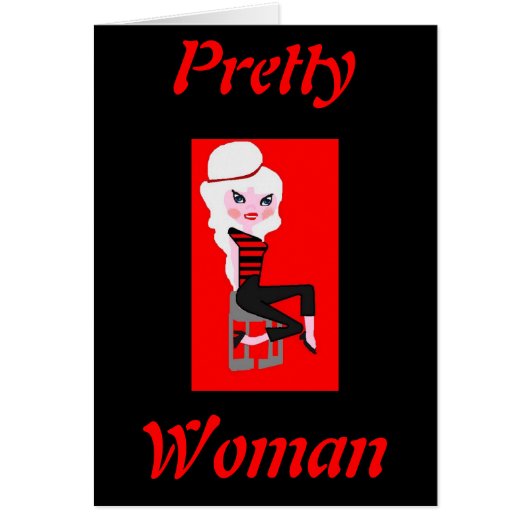 pretty woman cards (Front)