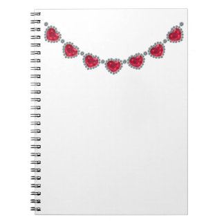 Pretty Woman Ruby Necklace Notebook