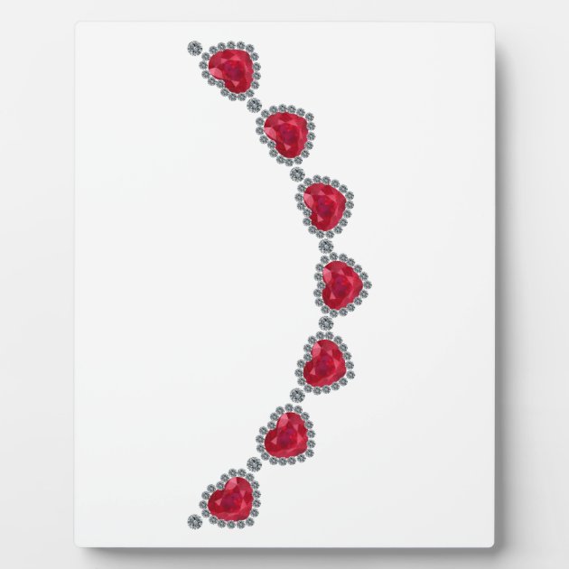 Pretty Woman Ruby Necklace Plaque 