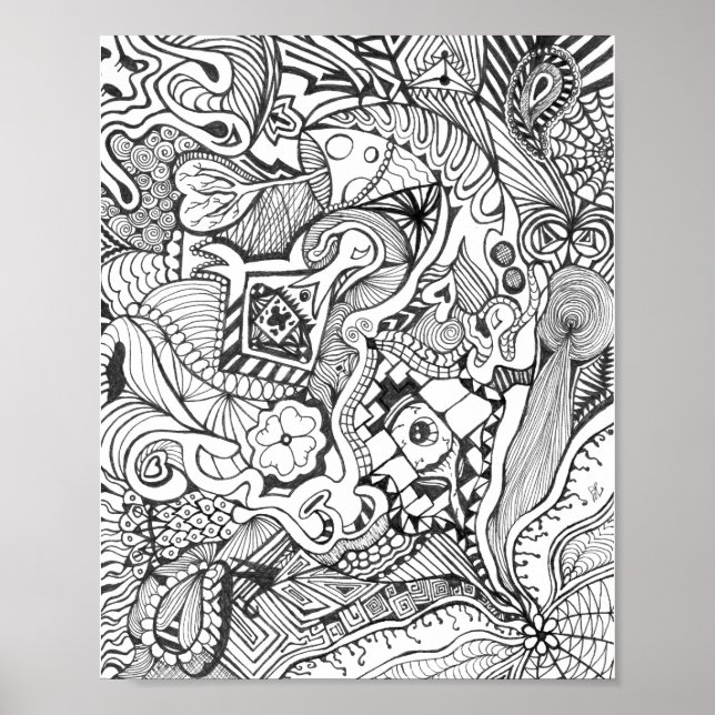 Pretty Wook Girl Poster (Front)