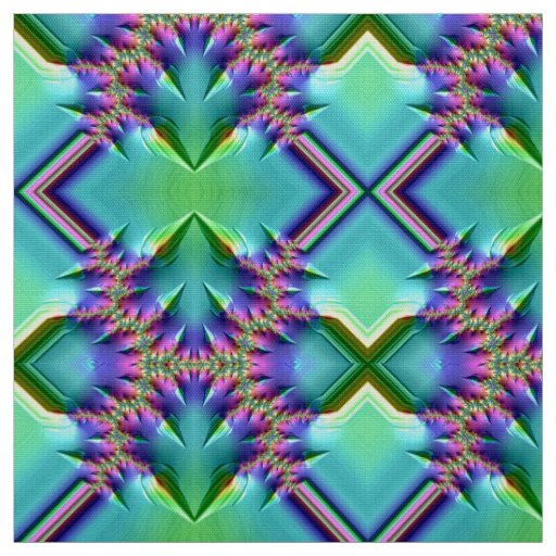 PRETTY! Yellow Aqua Pink Purple Green Sweet Fabric