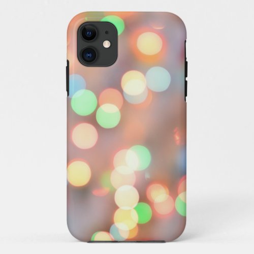  pretty yellow bokeh color iPhone cases