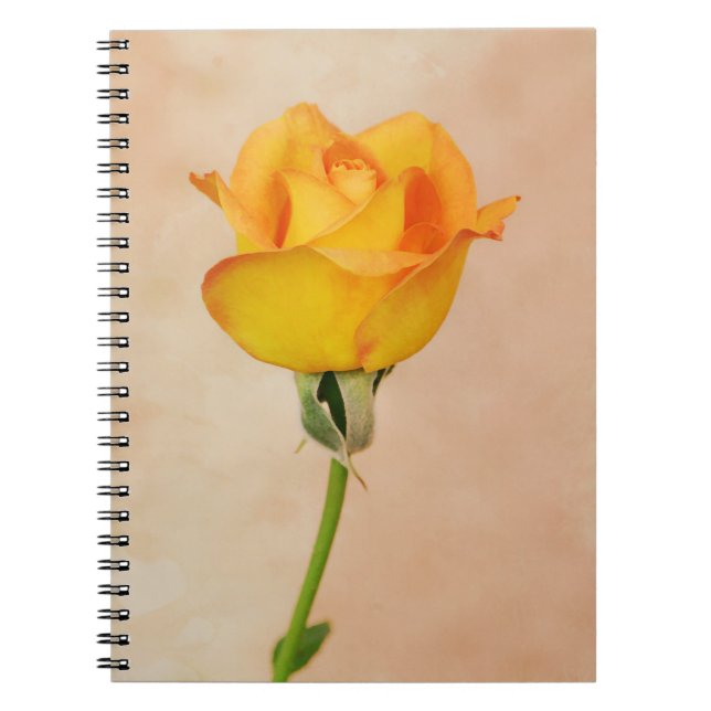 Pretty Yellow Rose from Gertie's Garden Notebook (Front)