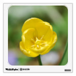 Pretty Yellow Tulip Wall Decal