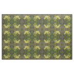 Pretty Yellow Wildflowers Floral Patterned Fabric