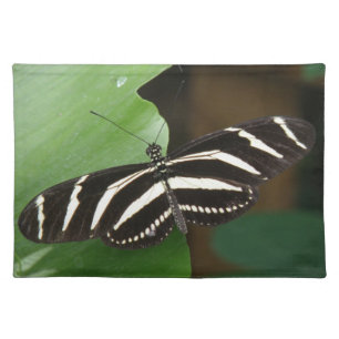 Pretty Zebra Longwing Butterfly Placemat