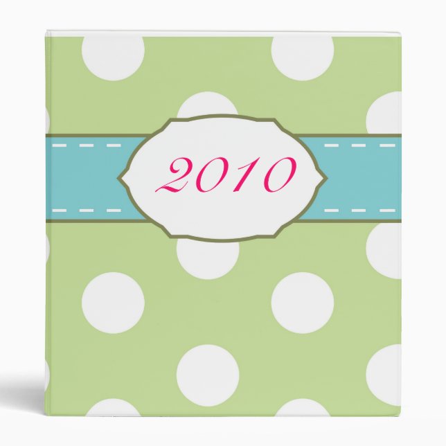 *prettyme* polka dot {binder} binder (Front)