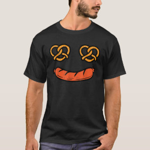 Pretzel Bratwurst German Costume Women T-Shirt