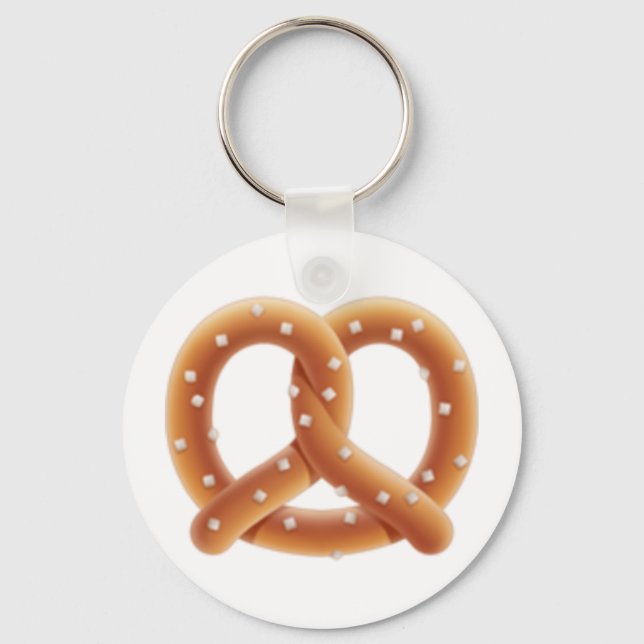 Pretzel - Emoji Keychain (Front)