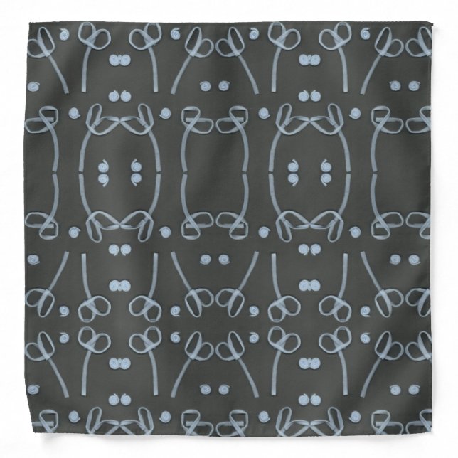 Pretzel Hearts Bandana (Front)