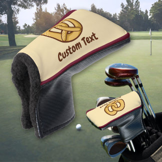 Pretzel Icon Golf Head Cover