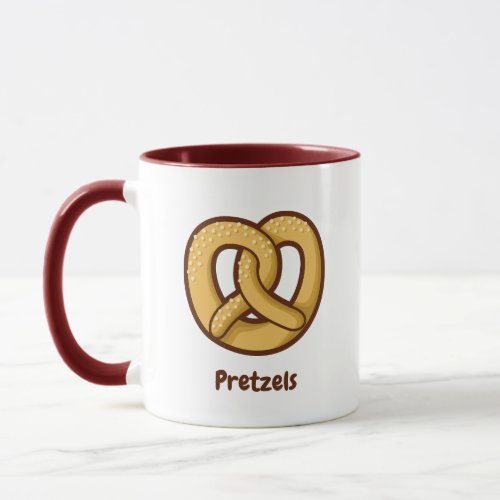 Pretzel Icon Mug