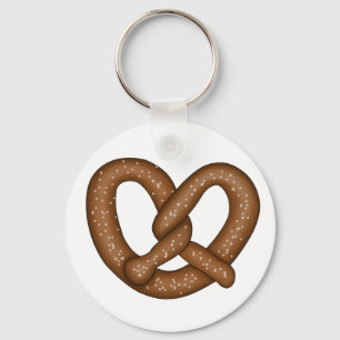 Pretzel Keychain