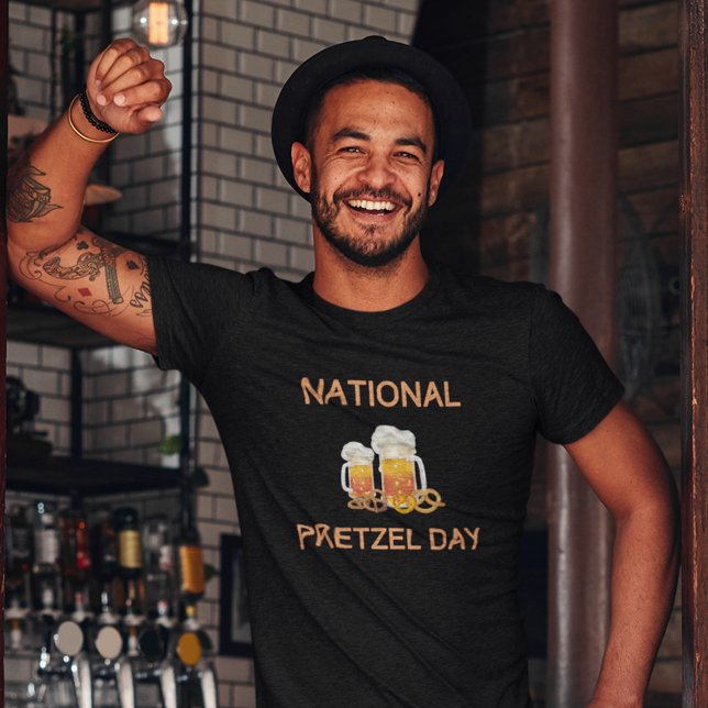 Pretzel Lover Foodie T-Shirt (Creator Uploaded)