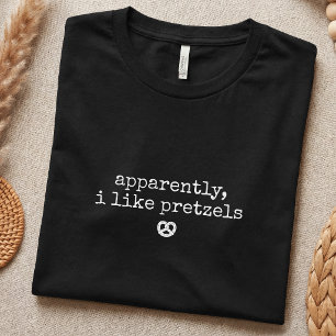 Pretzel Lover Funny Foodie Simple T-Shirt